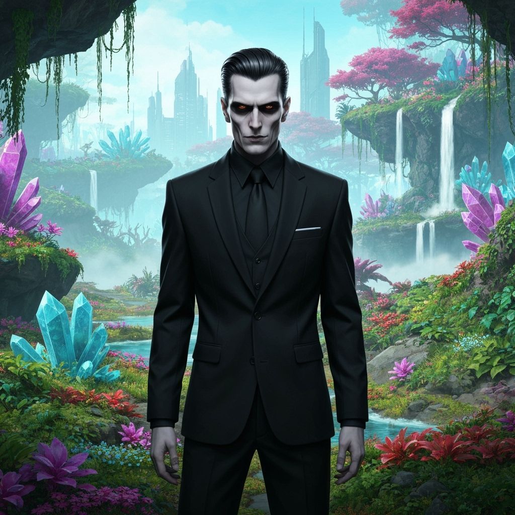 Psychopath in Paradise: A Futuristic Portrait