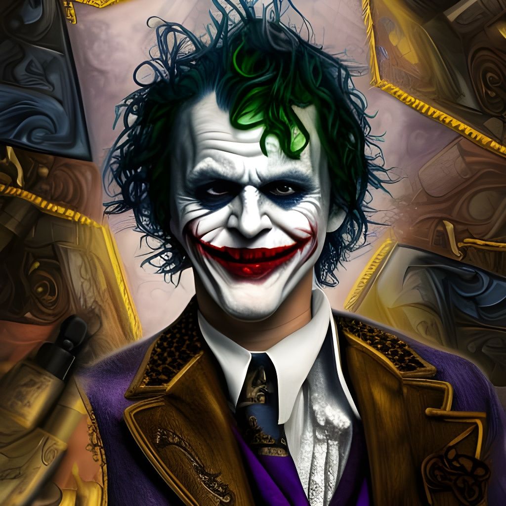Joker #5# - AI Generated Artwork - NightCafe Creator