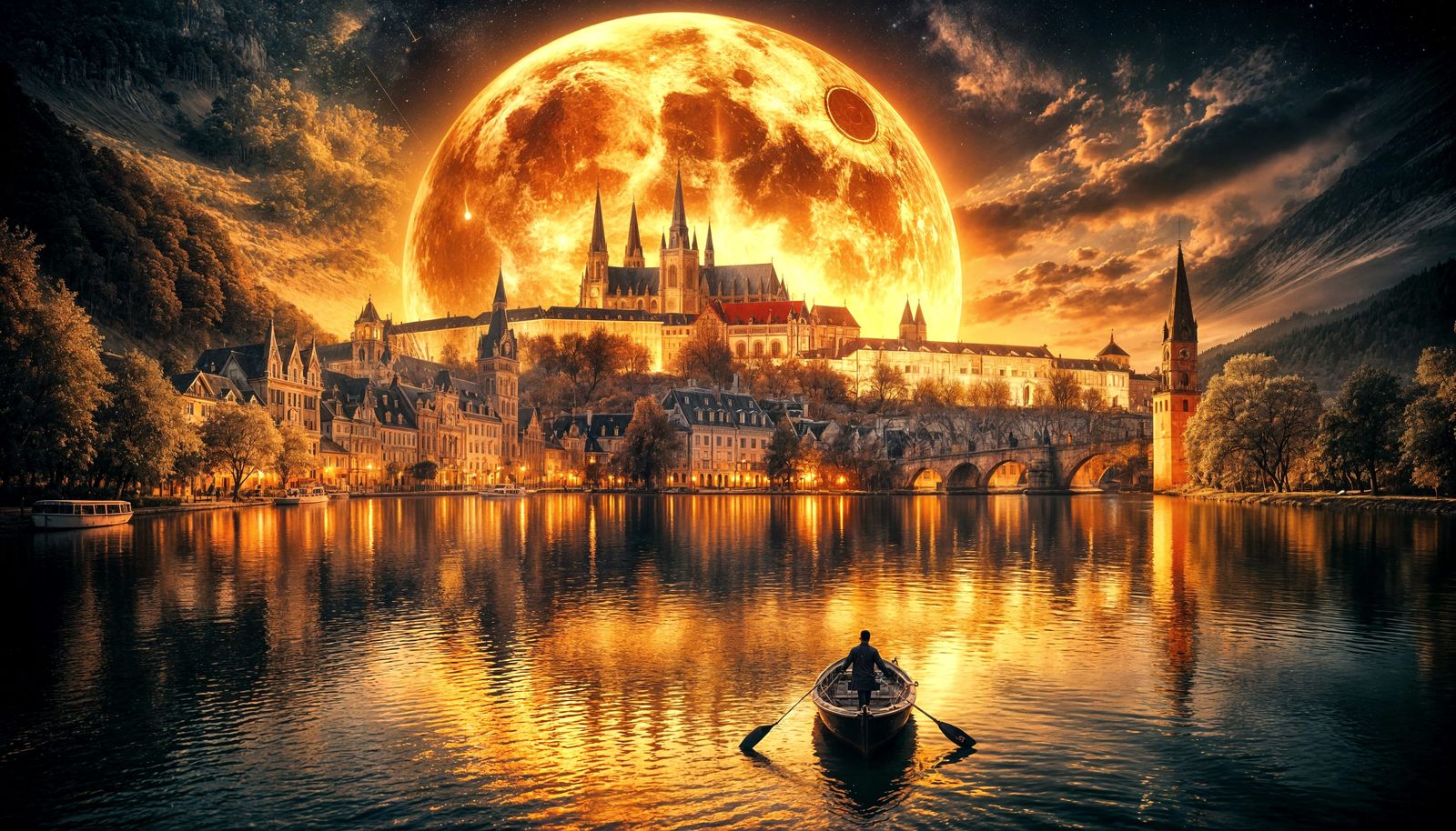 Super Moon  by @Michida