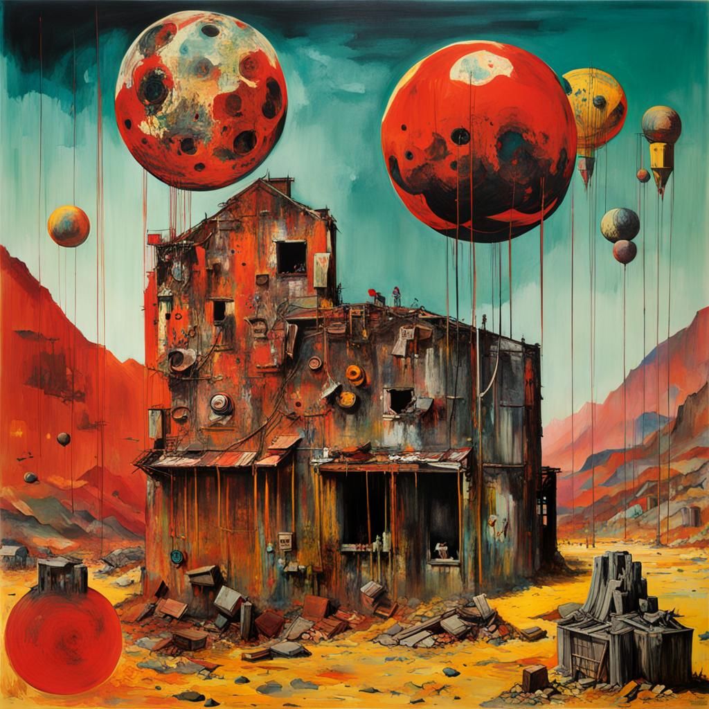 Surreal Situationist Photography with Abstract Elements