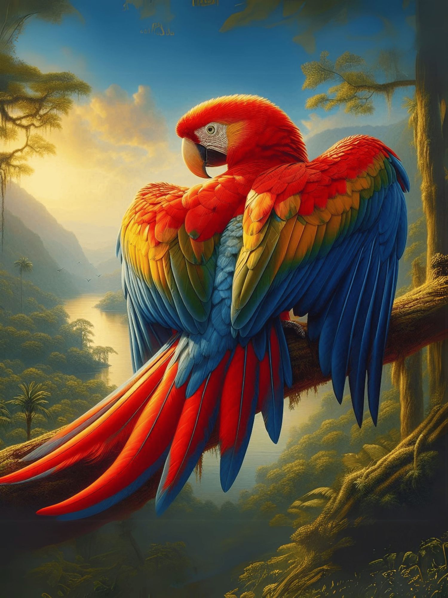 Scarlet Macaw