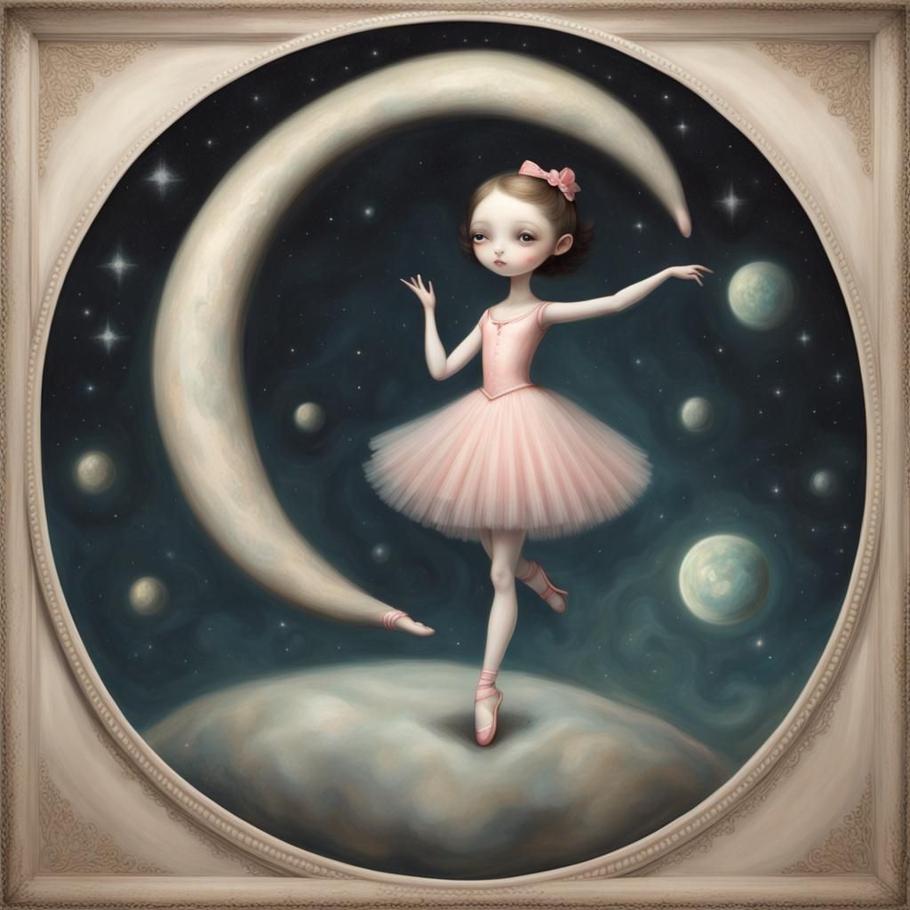 Ballerina - AI Generated Artwork - NightCafe Creator