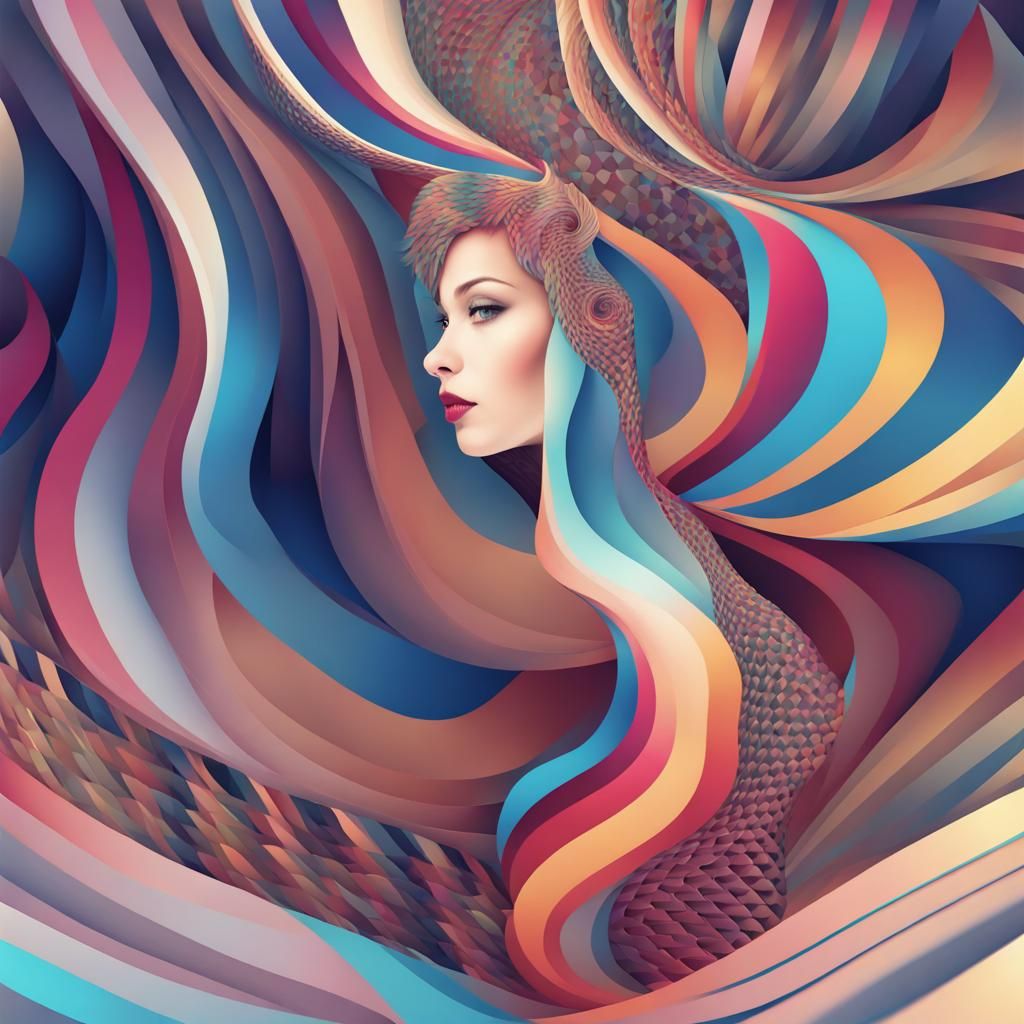 Woman in time