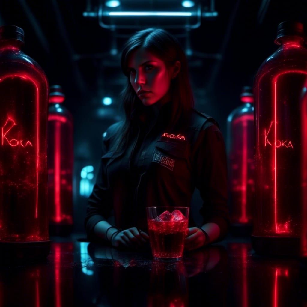 Dark Corridor 616 ⚙️ KOKA Bartender Girl