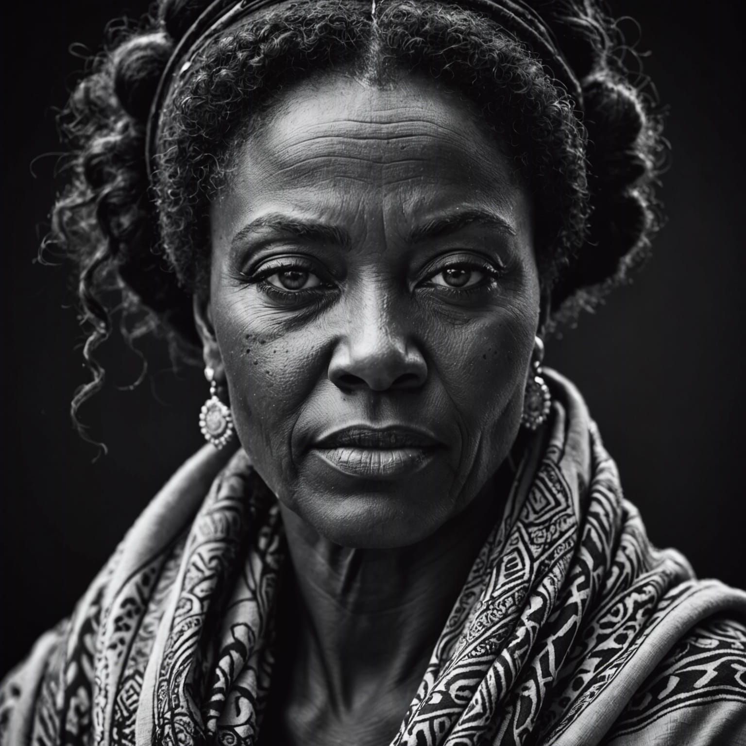 Bnw portrait   by @Fuchsia23