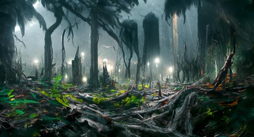 Possessed malicious Forest