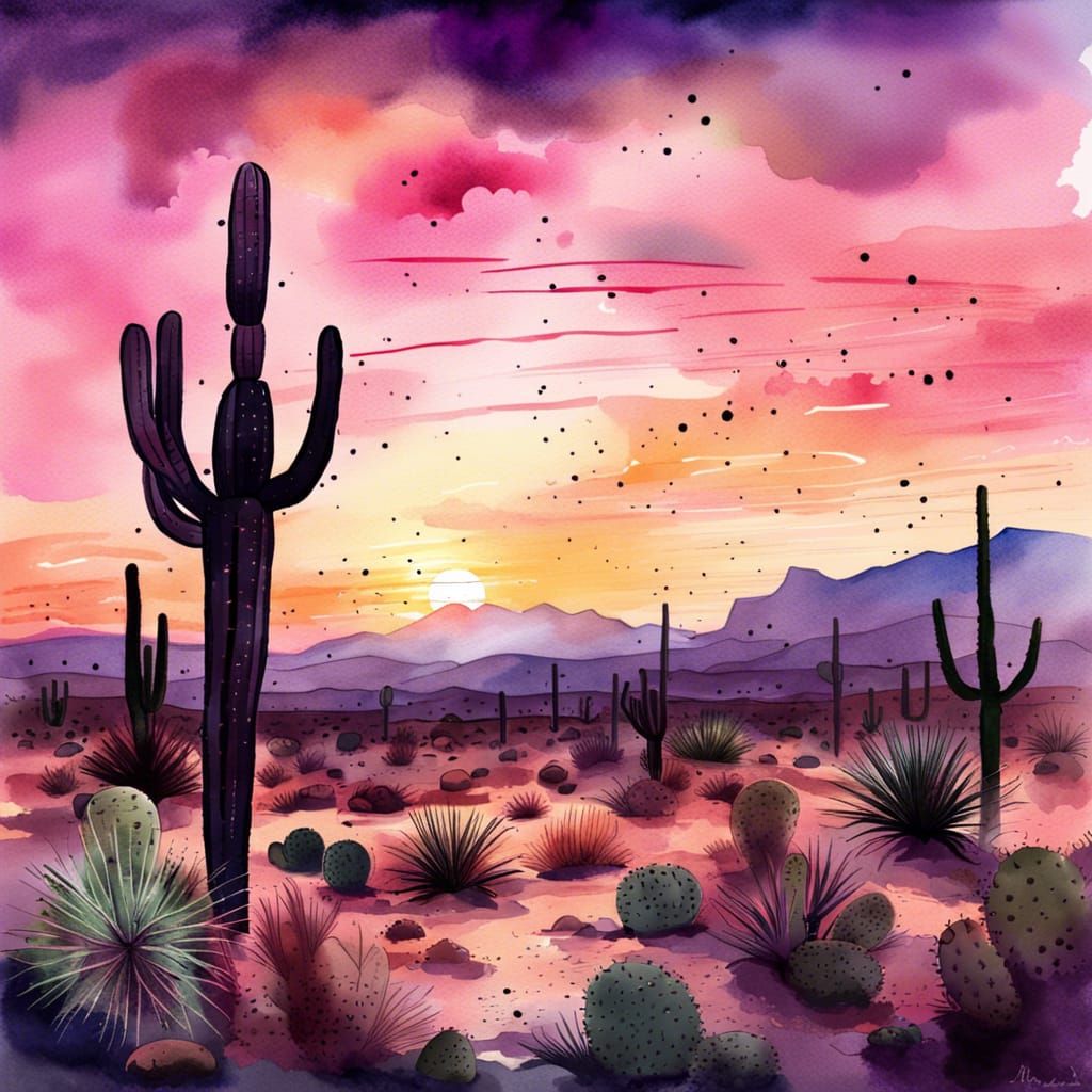 Desert Symphony  by @Kitty Blacksmith