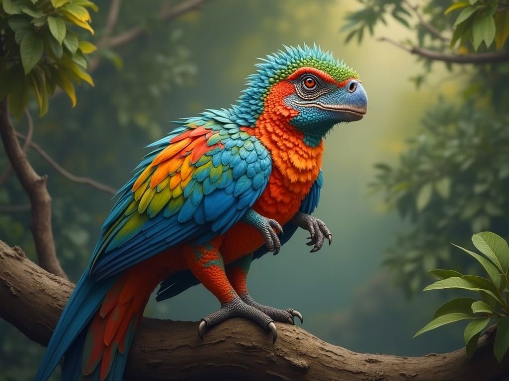 PseudoPaleo- evolved from an image of LoscuroFiguro