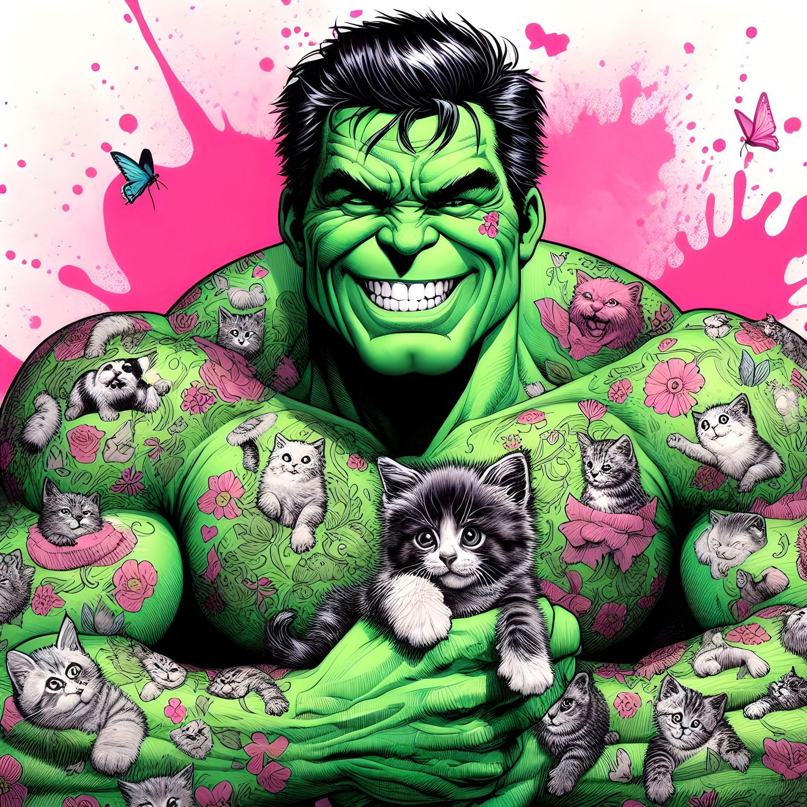 Hulk Cuddle!