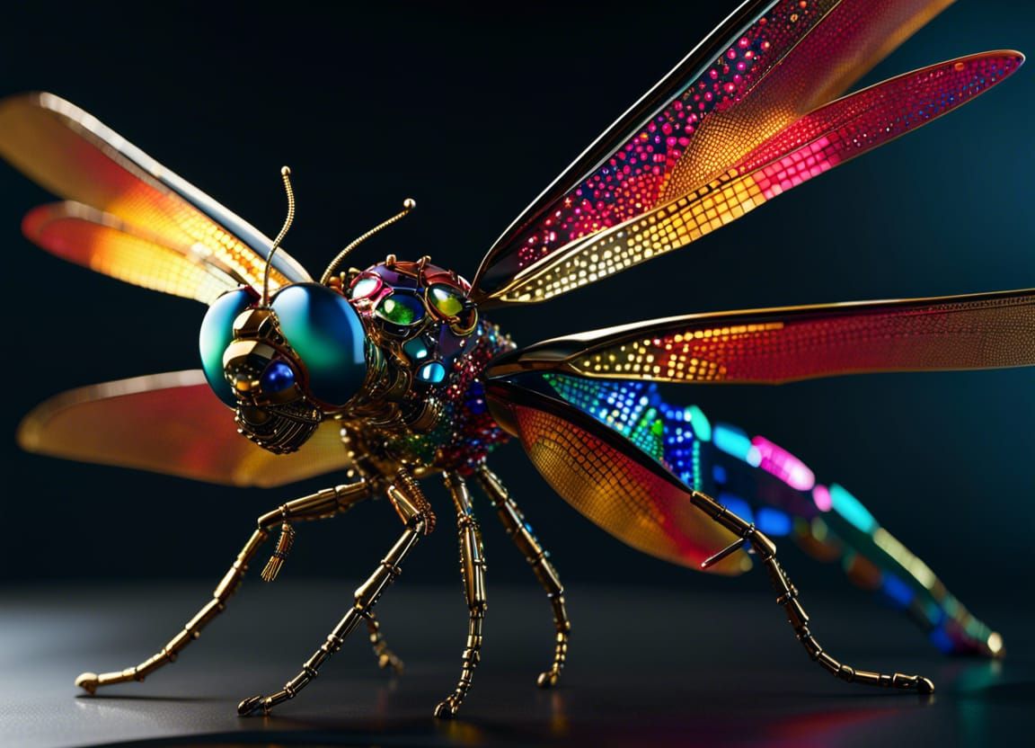 Dragonfly Dragon  by @System32