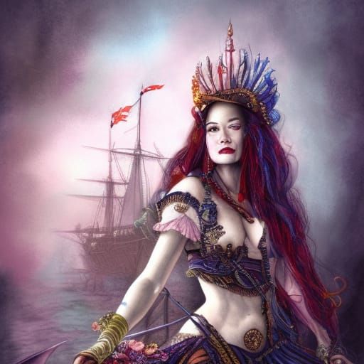 Elaine Marley Queen of the Pirates