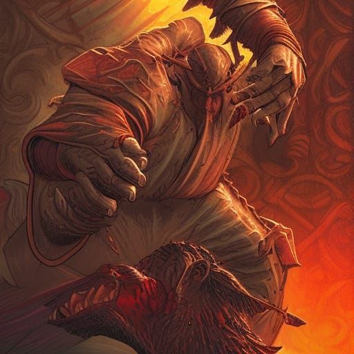 Humiliation in a Bloodthirsty Arena: Comic Book Art