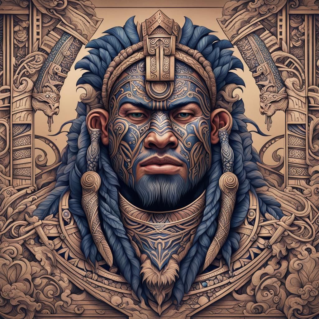 Samoan Polynesian tattoos  by @Andy Baldwin