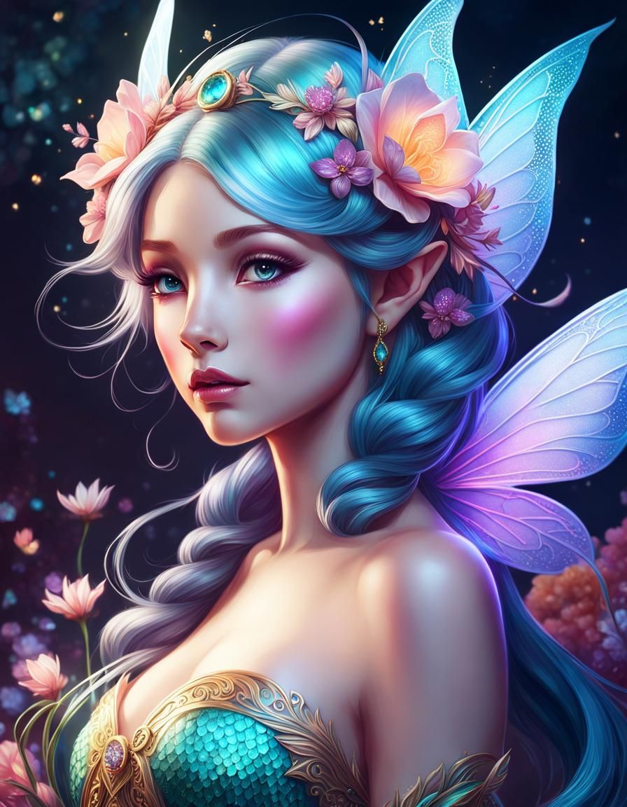 Fairy 🌸 Princess - AI Generated Artwork - NightCafe Creator