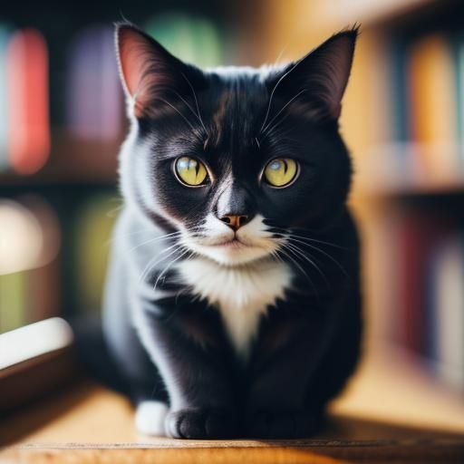 Amazing cat library