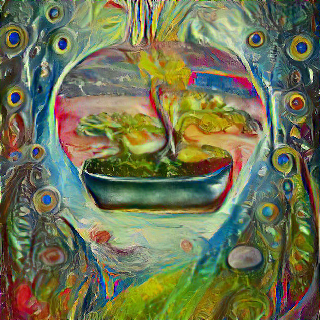 Bonsai deep sea dream,Rutkowski