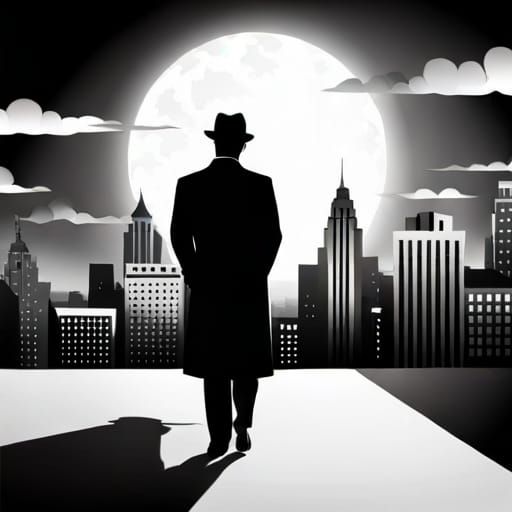 film noir skyline