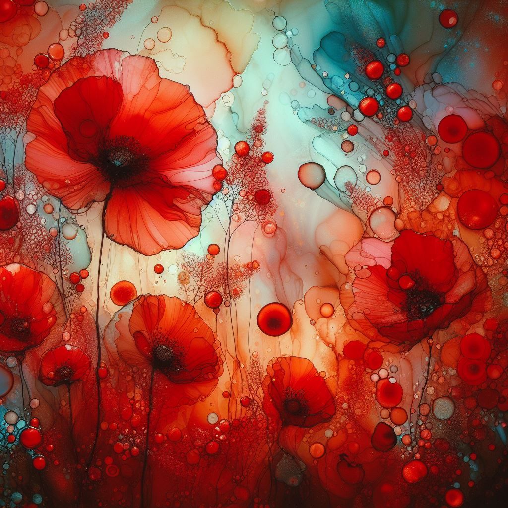 Poppy Field  by @Alice-Is-Wonderful