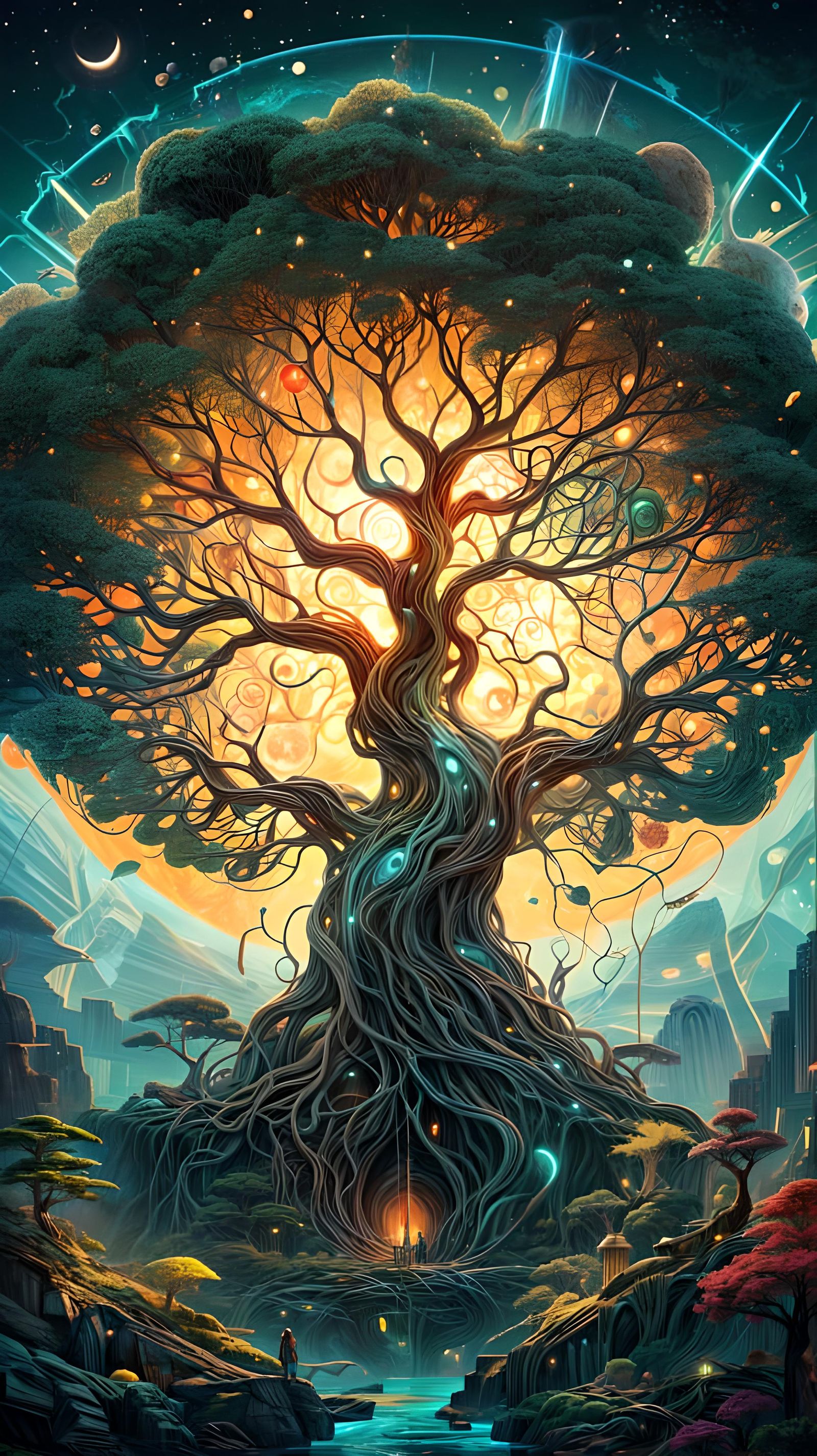 The Giving Tree - AI Generated Artwork - NightCafe Creator