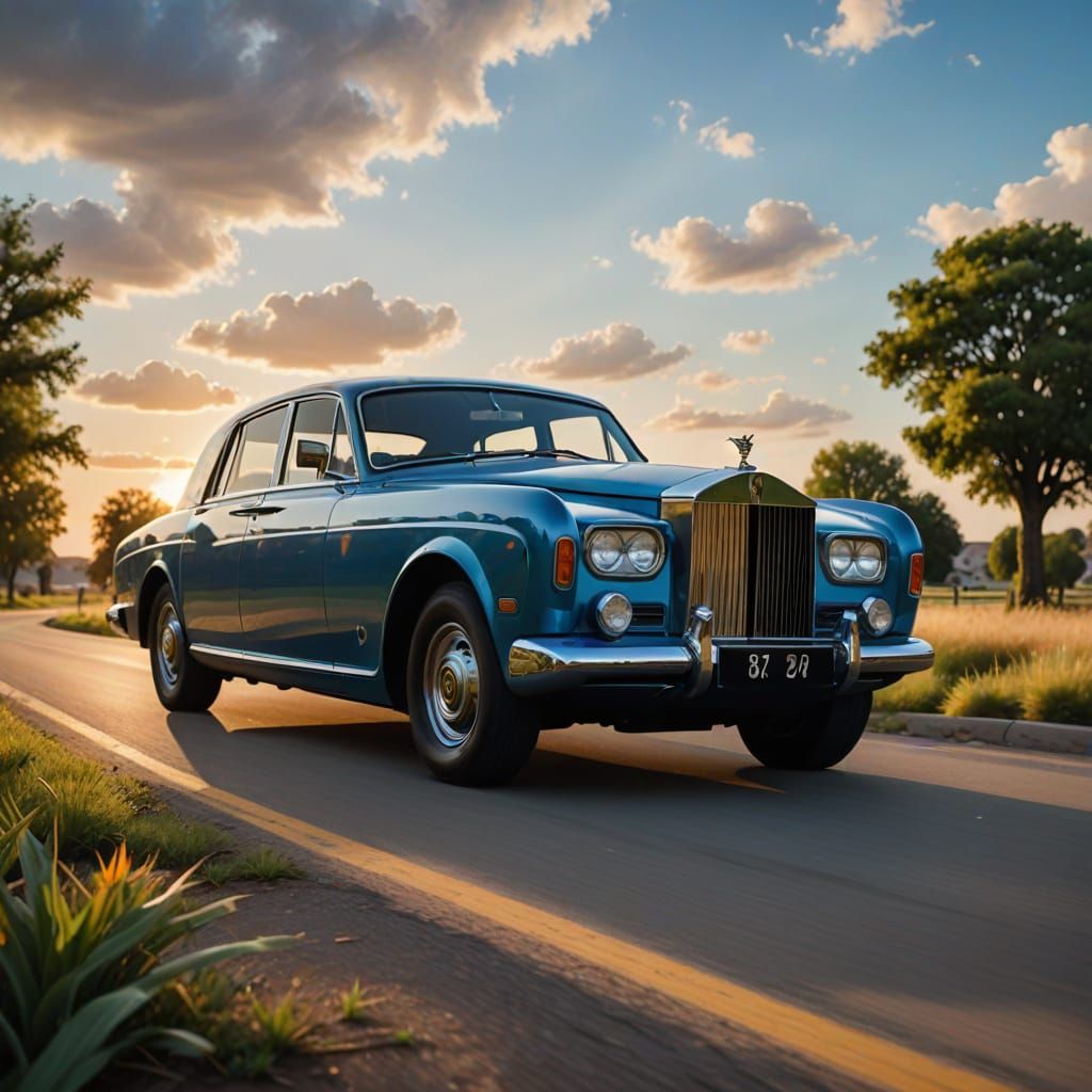 Vintage Rolls Royce Joyride with Guitar Serenade