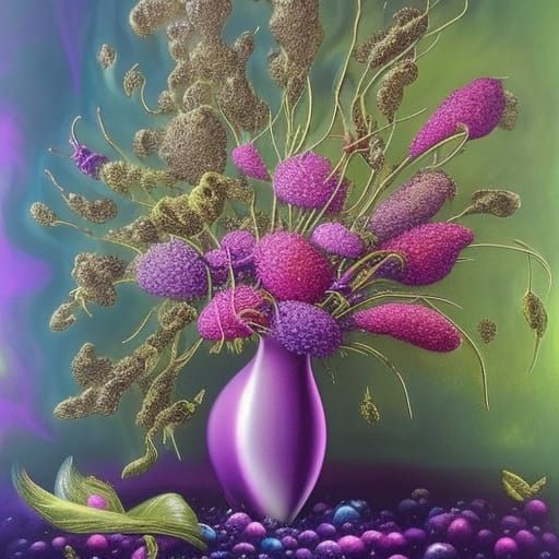 Vase with flowers