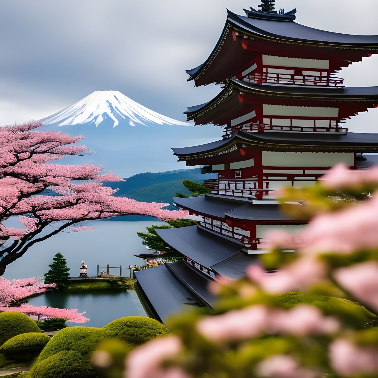 The Other Side of Mt Fuji