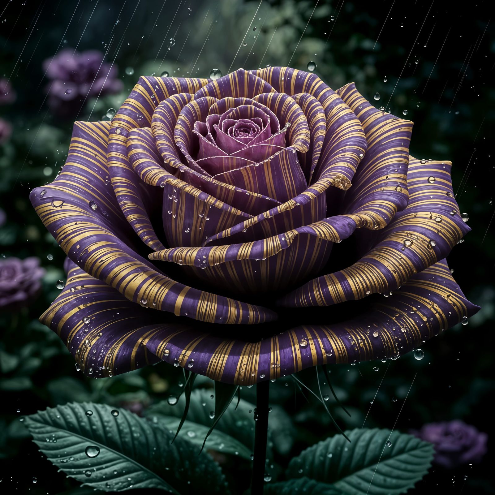 Royal Stripes  by @Artificial Artistry