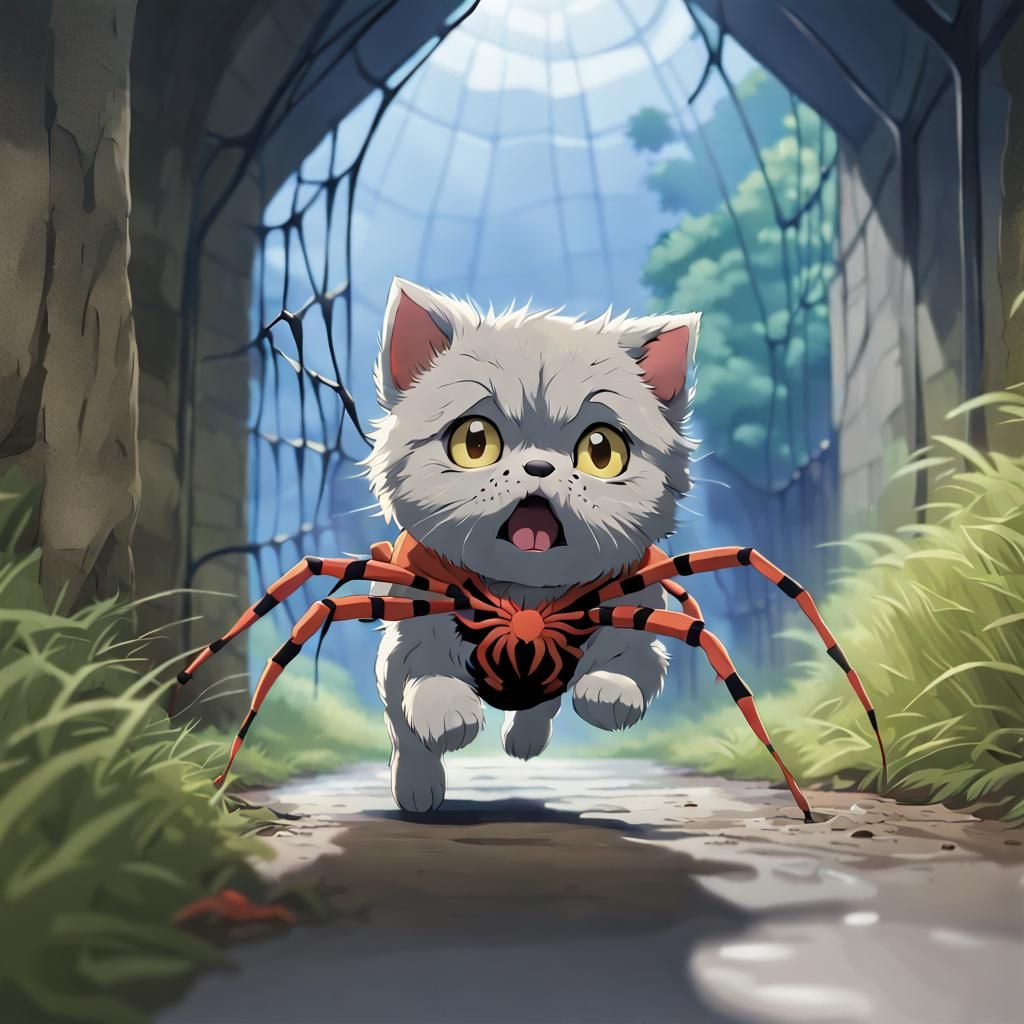 Spider-cats, charge!