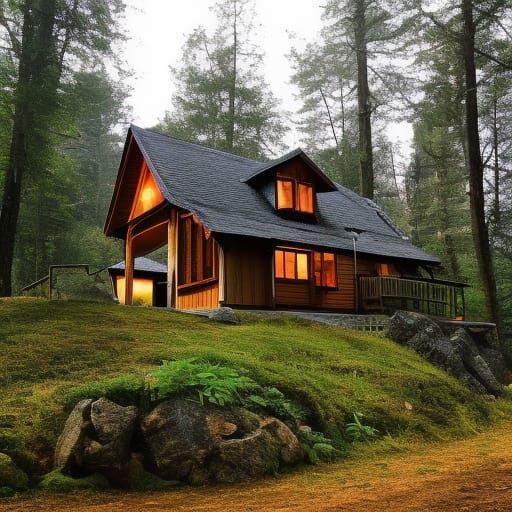 Cottage in the forest