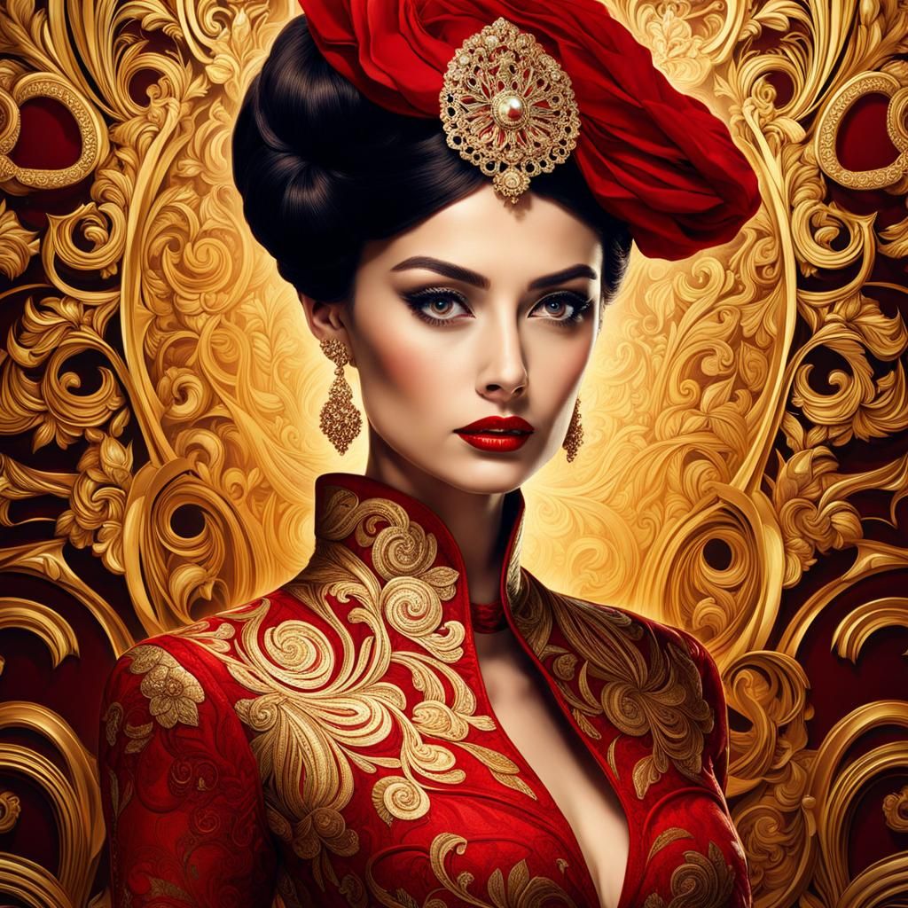 Female Portrait  by @undefined