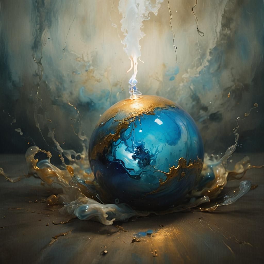 Holy blue bulb