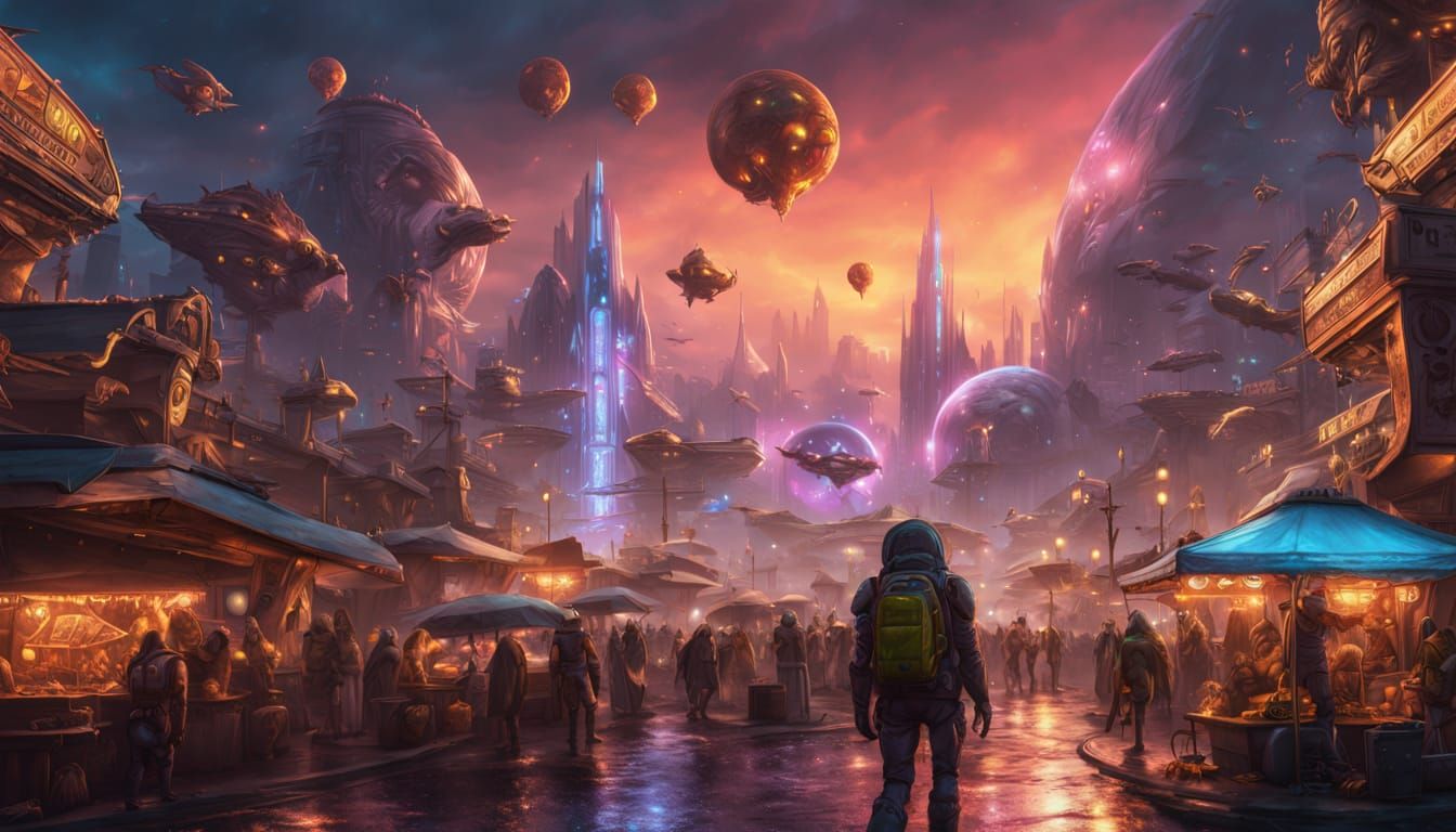 Otherworldly Market Days