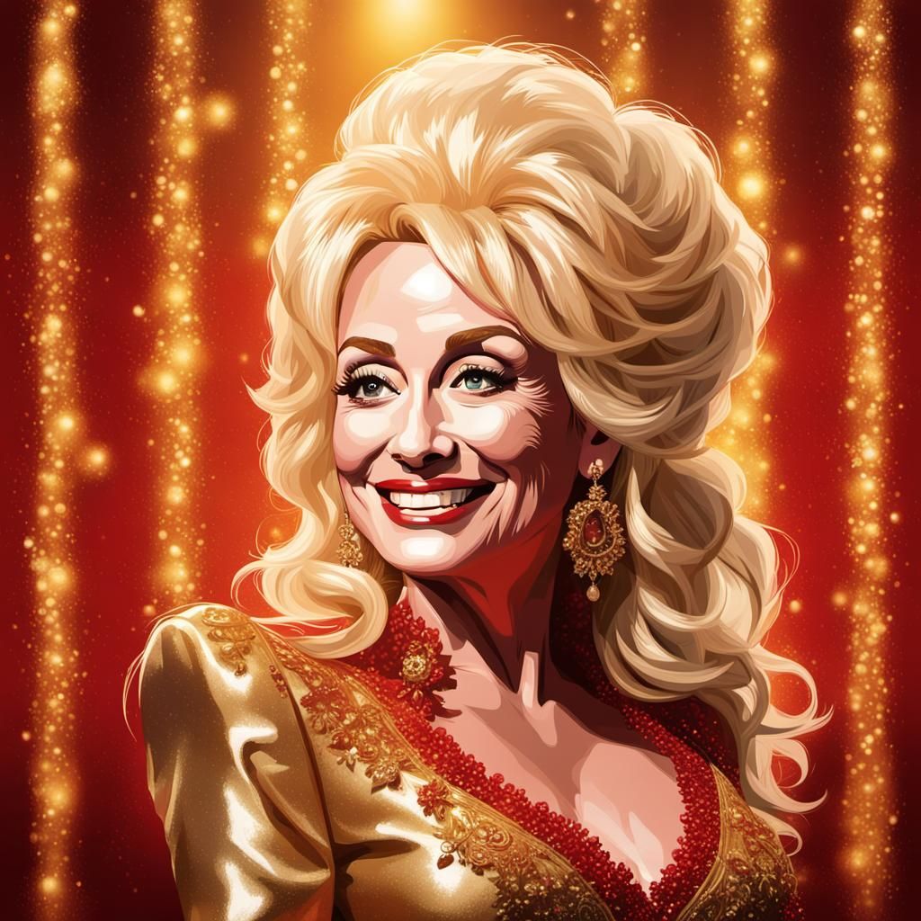 Dolly Parton - AI Generated Artwork - NightCafe Creator