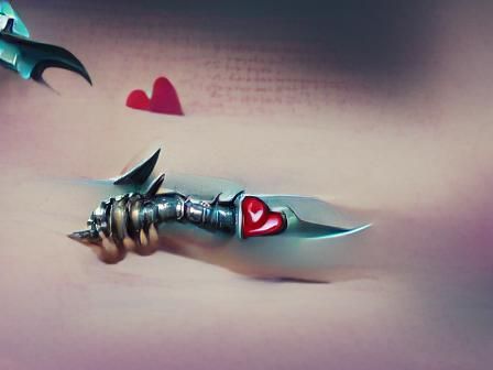 Love is a dagger