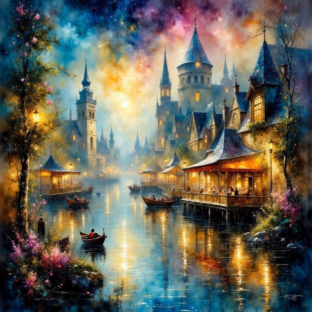 A Dream-City  by @sporeAngel