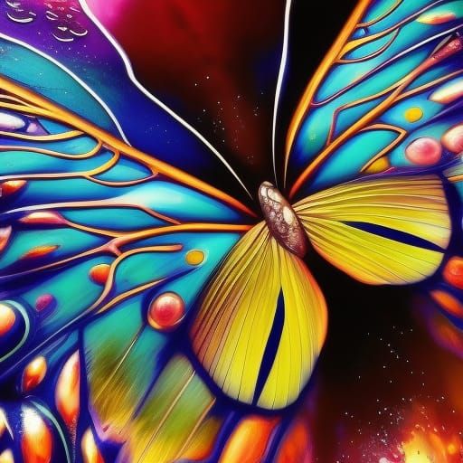 Vibrant Butterfly 3