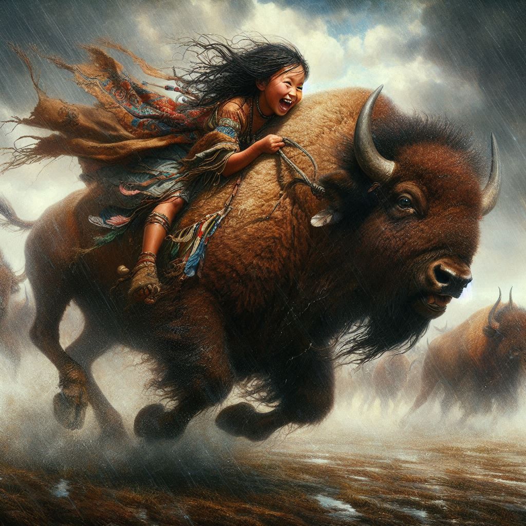 Riding the Thunder  by @Shywolf