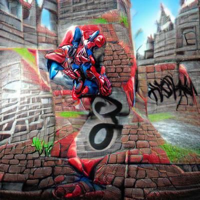 Spider man - AI Generated Artwork - NightCafe Creator