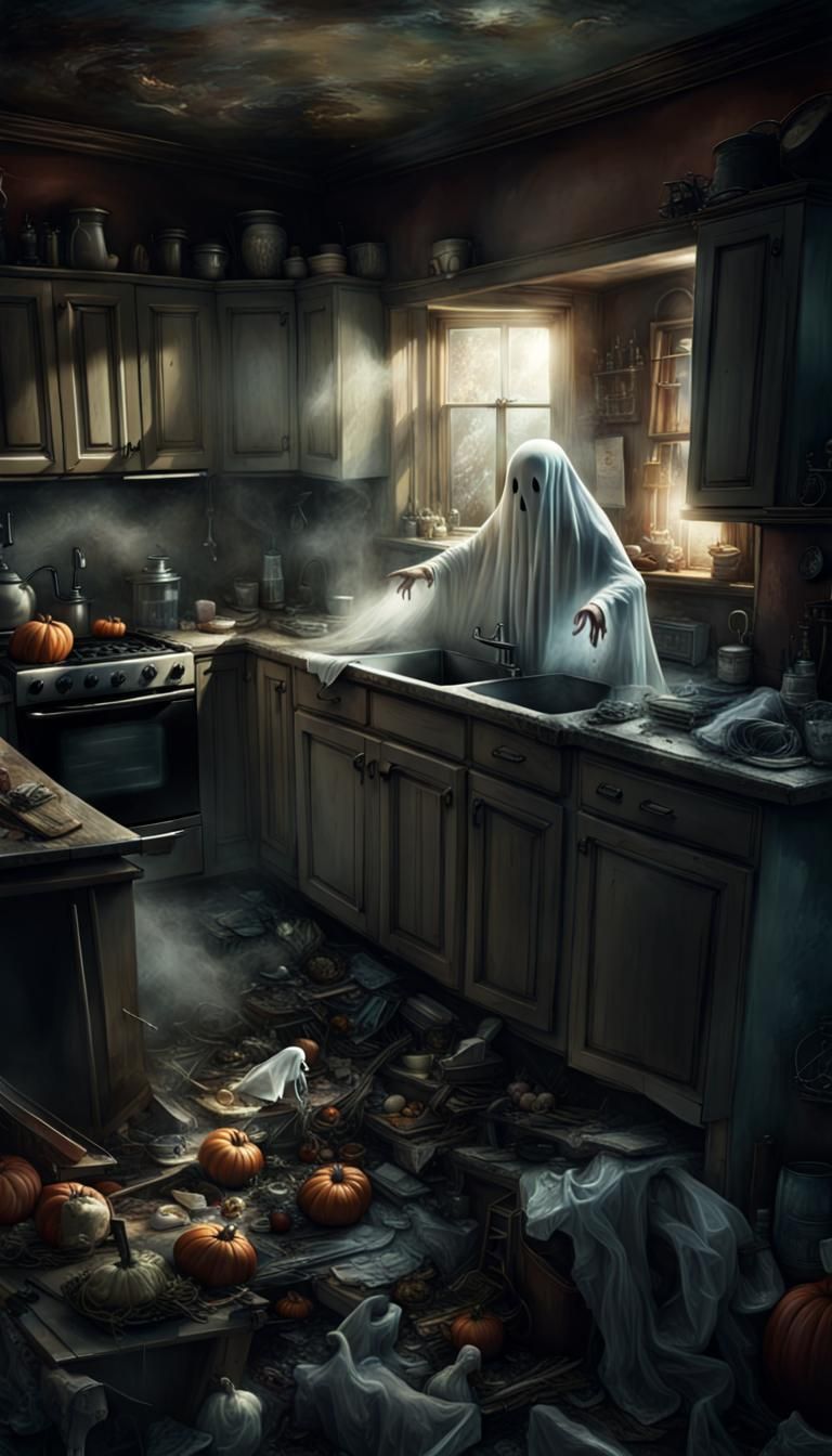 Garbage disposal's haunted.   by @ClosingBelle