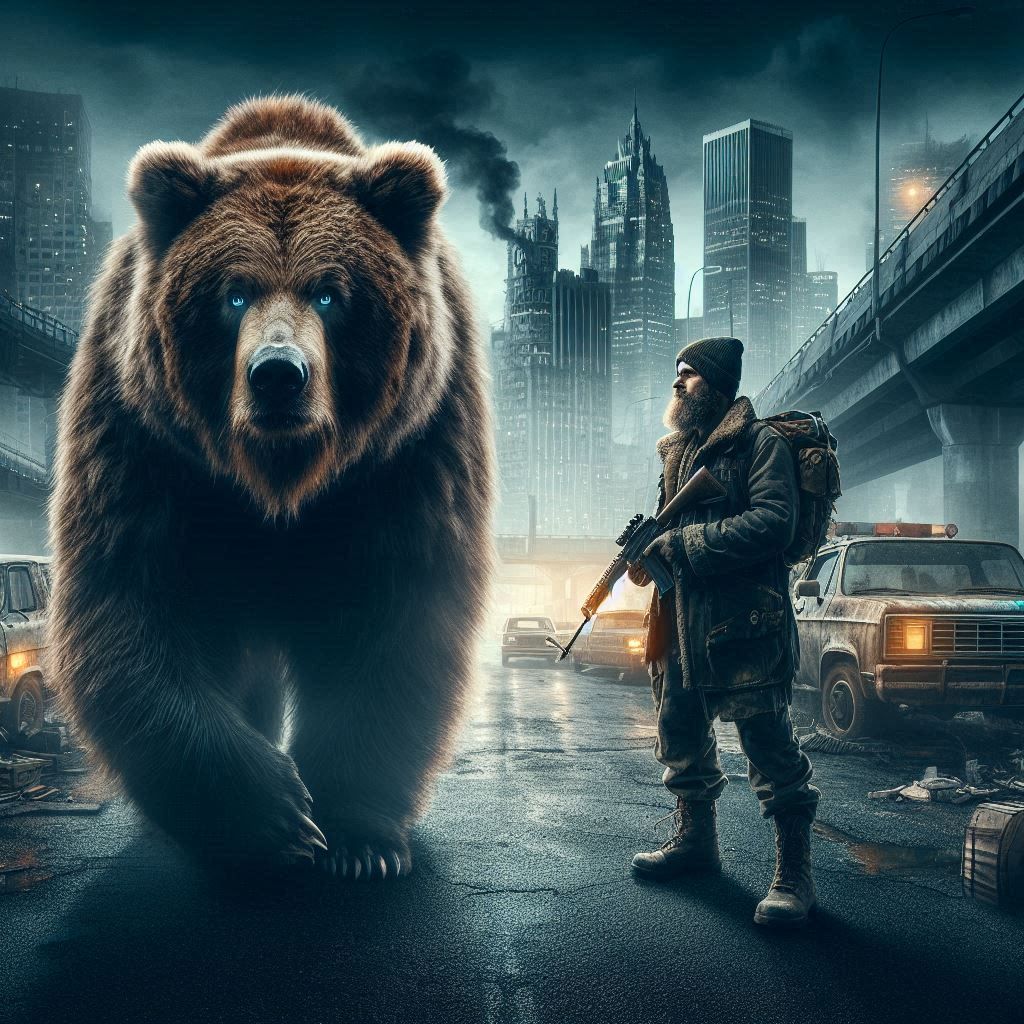 Apocalypse Mountain Man & Bear