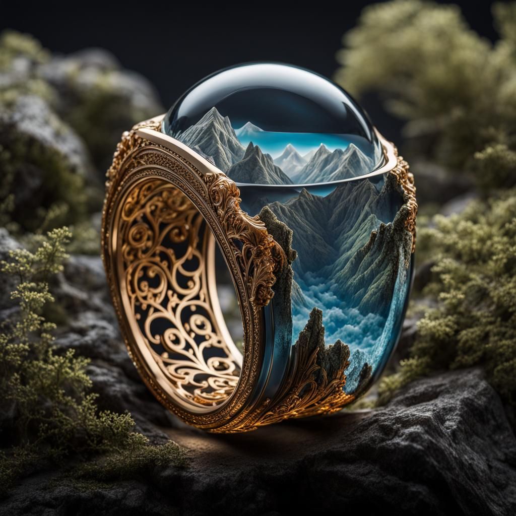 Mountaineering Ring  by @Cheshyr Pontchartrain