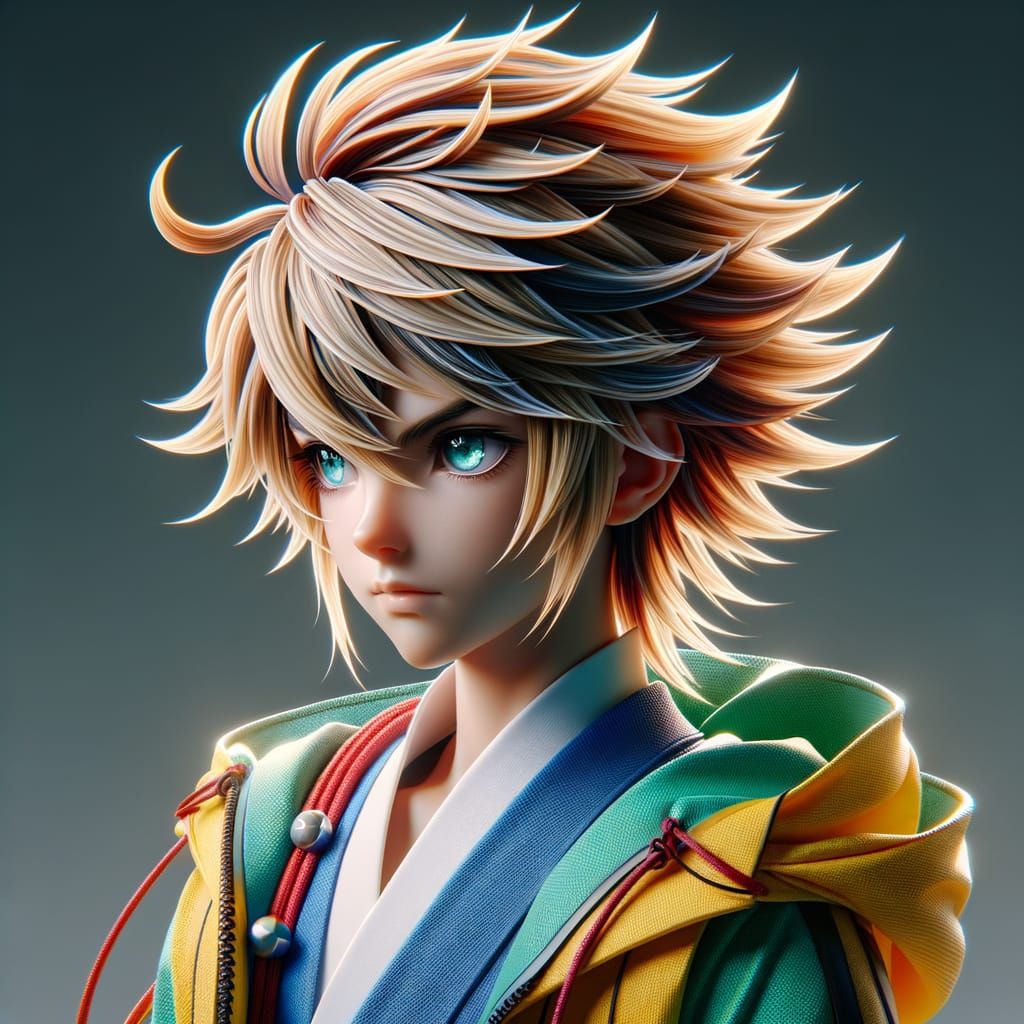 Hyper-Realistic Anime Character in Hyper-Detailed ... - AI Art