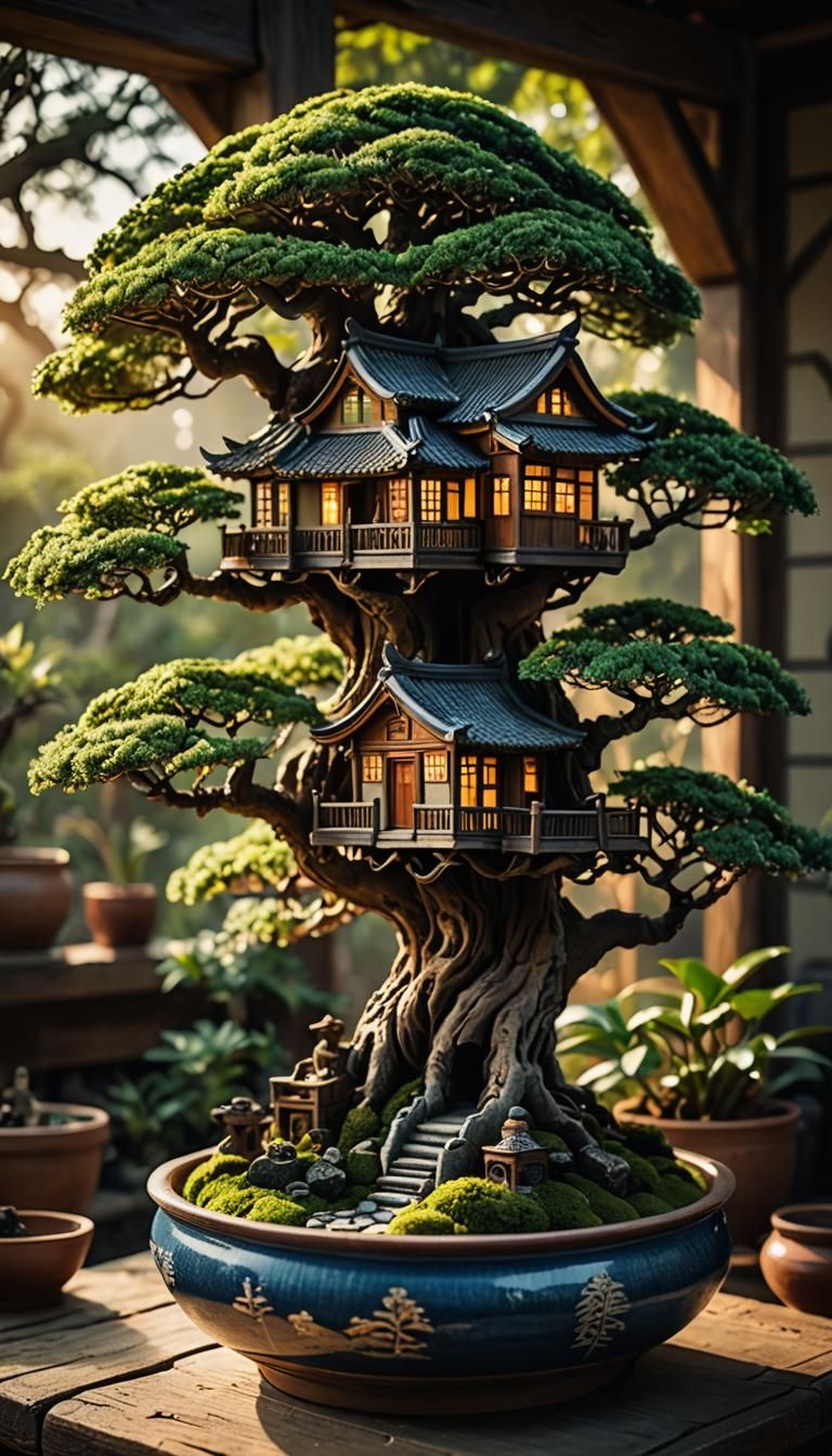 Tree house   by @DeliaPeabody