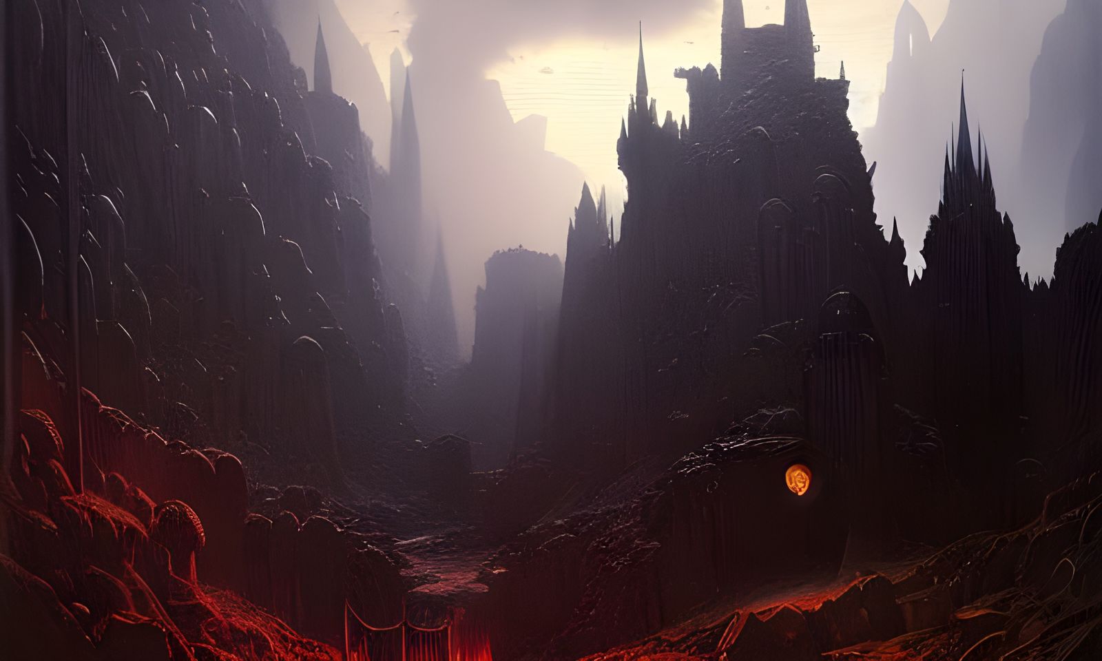 The Black Knight's Lair Deep within the Mountains of Doom #2