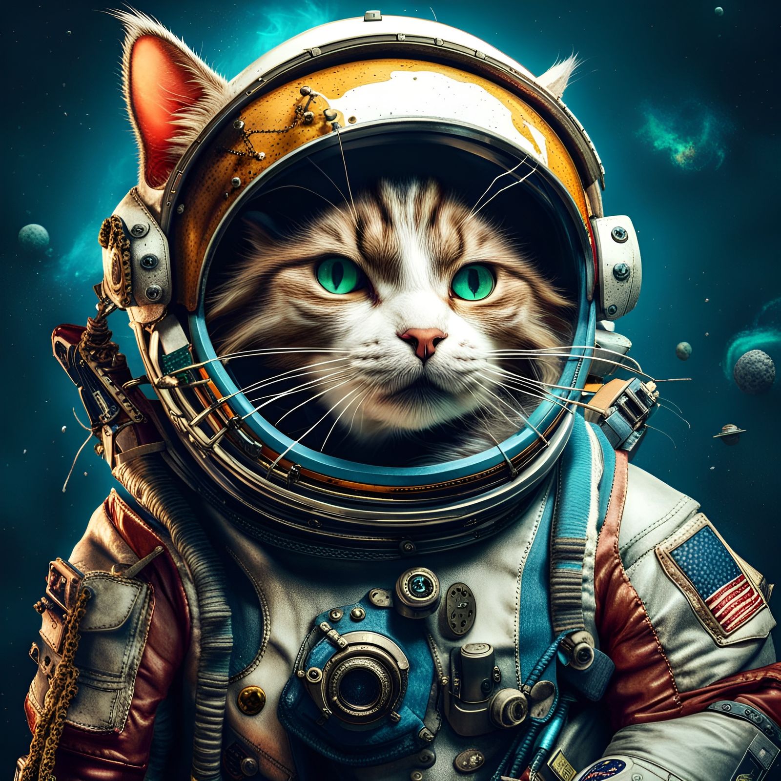 Astro cat  by @undefined
