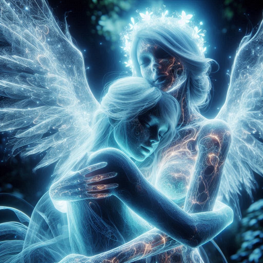 Angel's Embrace  by @EowElysion