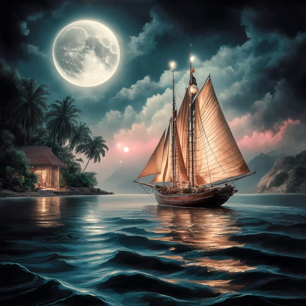 By the light of the silvery moon….