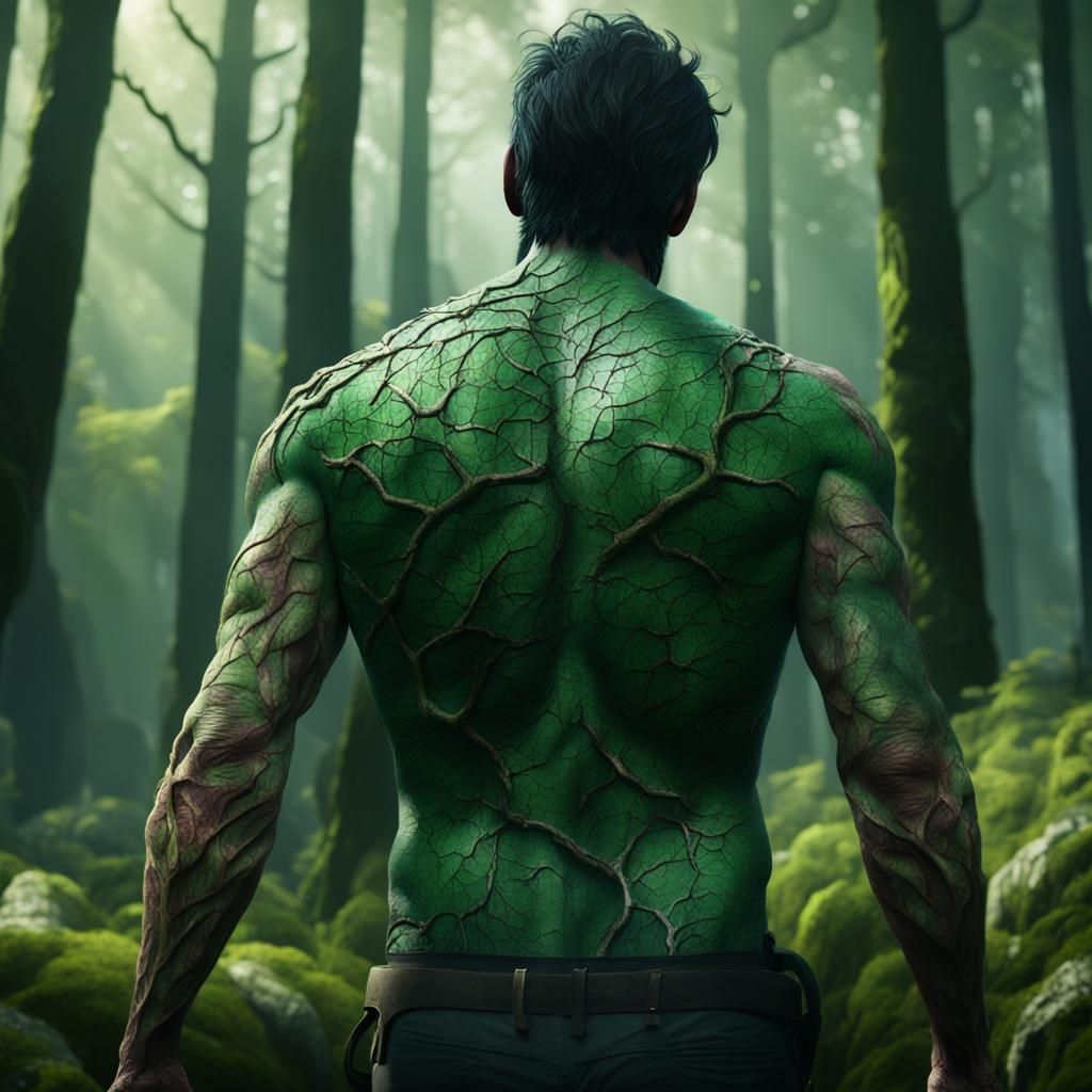 Forest Man transformation. Part 2