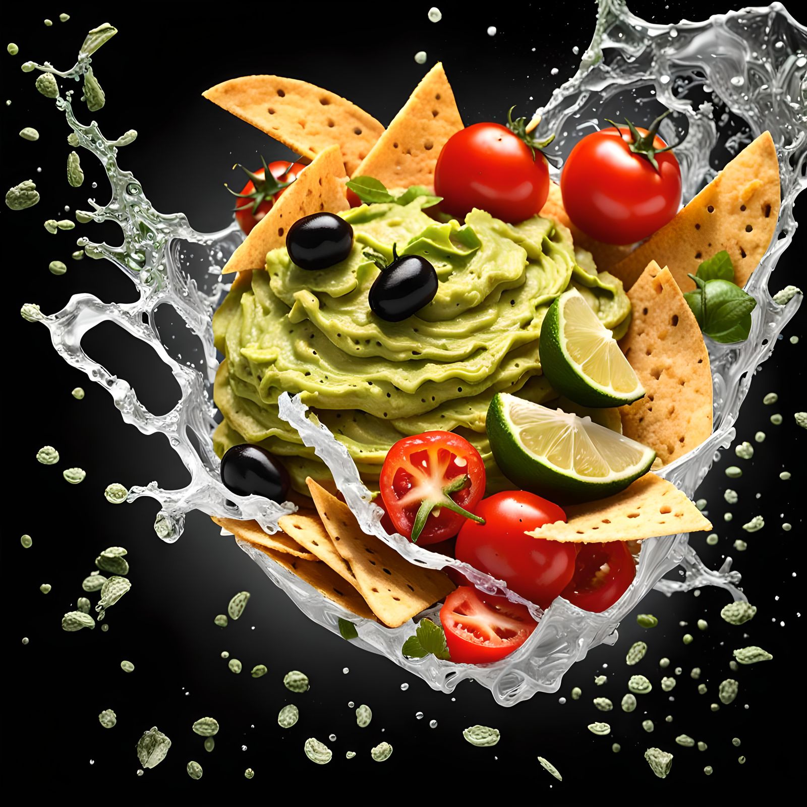 guacamole with a splash of vinegar