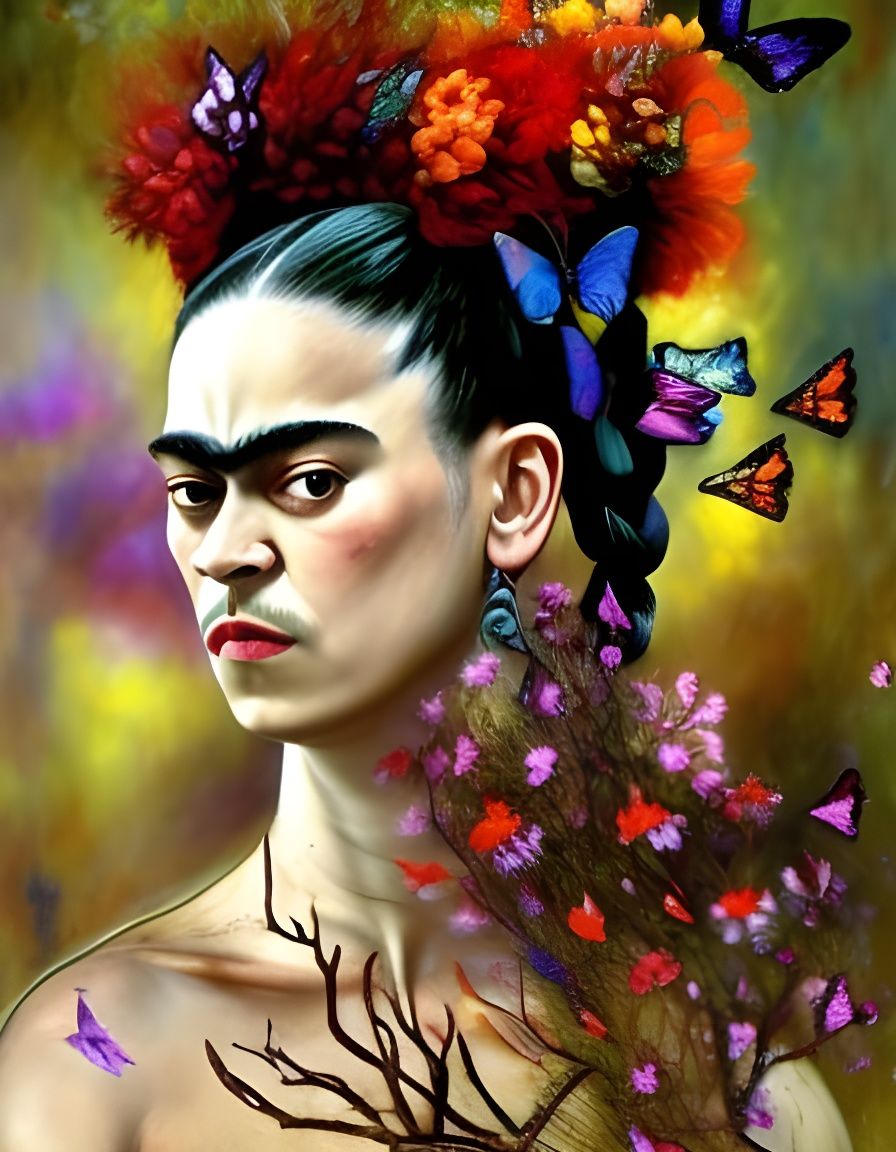"I paint flowers so they will not die." - Frida Kahlo